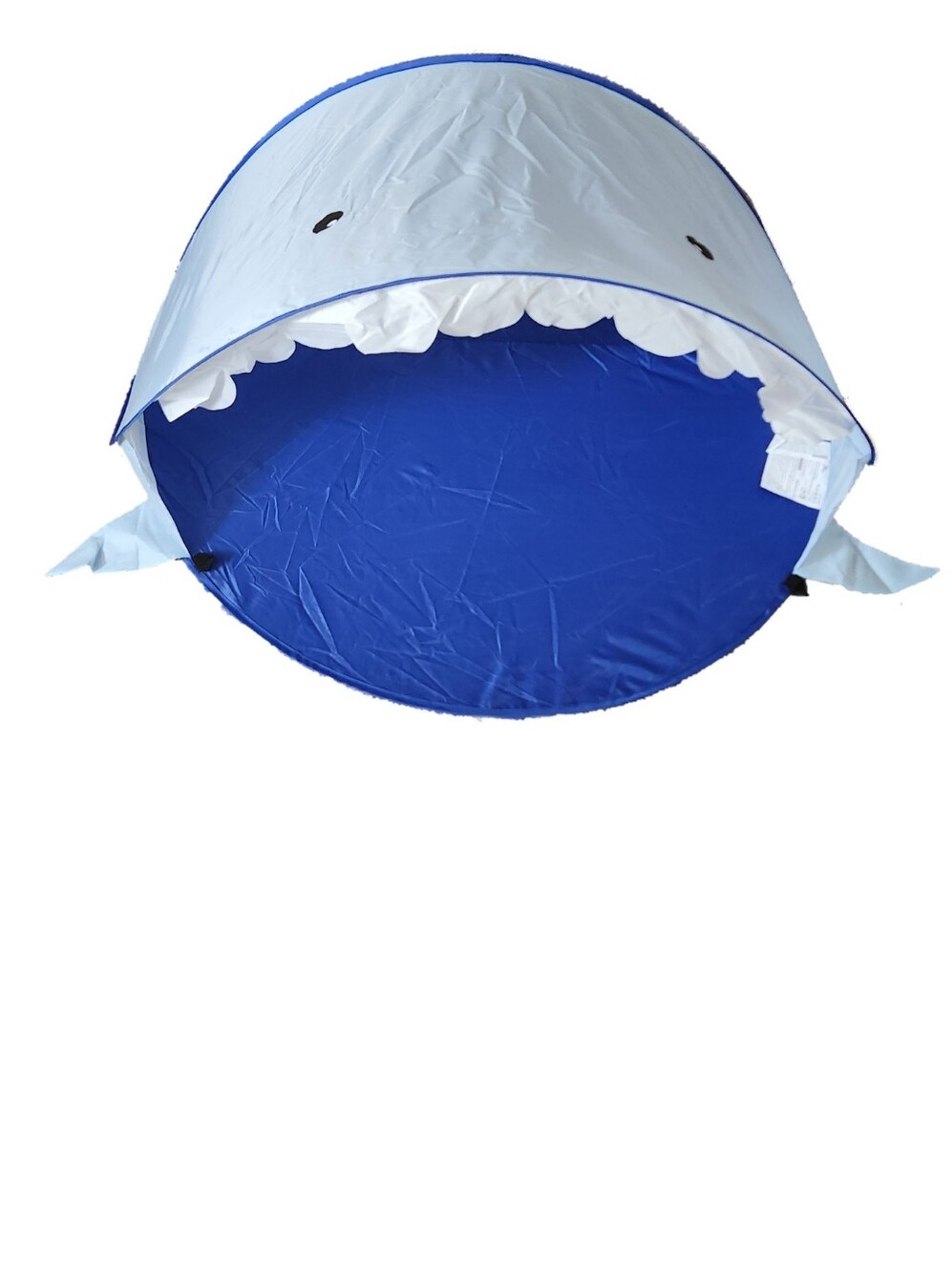 Whale Shaped Infant Beach Shelter New In Carrying Case - Folds Flat For Storage